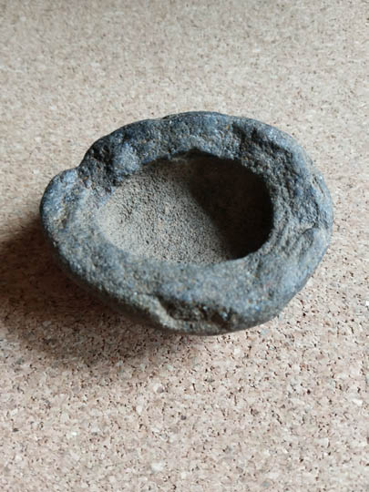 Anglo-Saxon Stone Cresset
