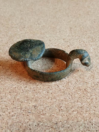Celtic Iron Age Falcon Tethering Ring
