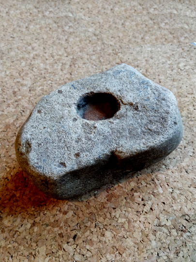  
Stone Age Votive Candlestick from Ripon, North Yorkshire